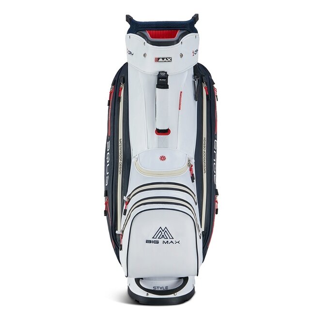 Big Max Aqua Style 4 Cart Bag wit navy rood