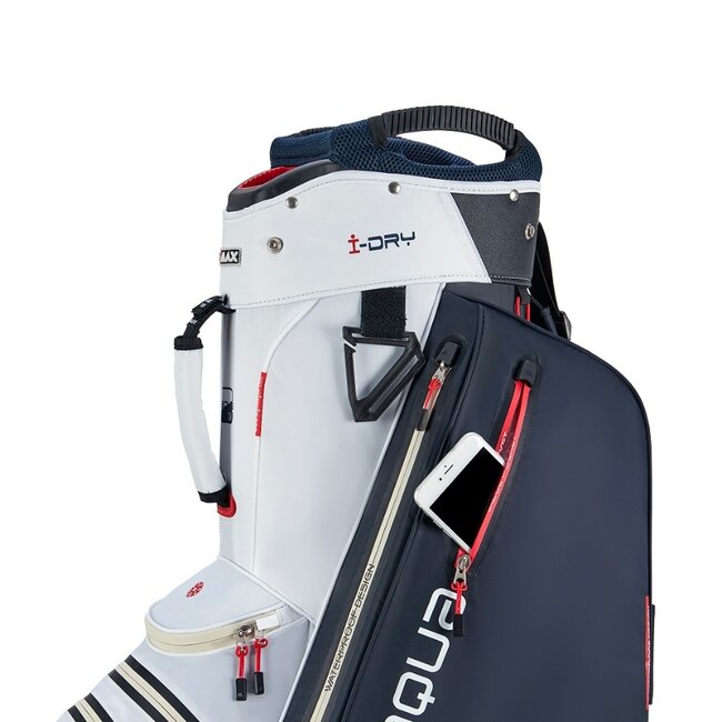 Big Max Aqua Style 4 Cart Bag wit navy rood