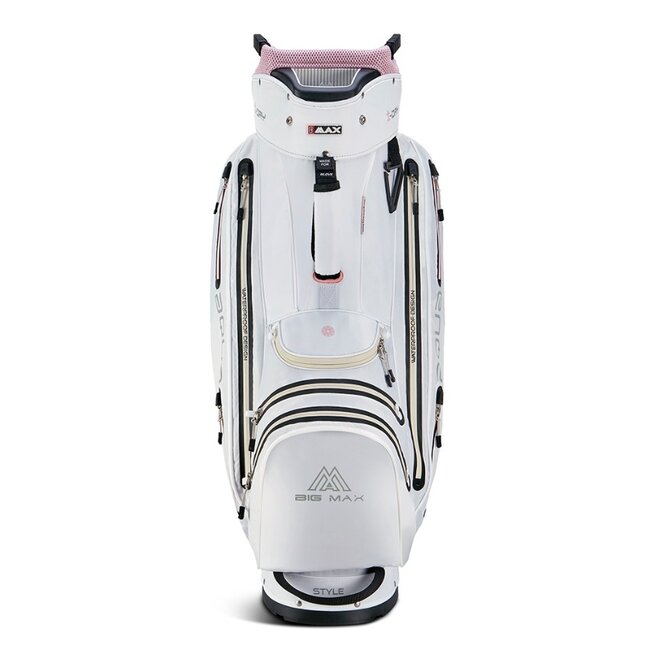 Black Friday deal: Big Max Aqua Style 4 Cart Bag wit roze
