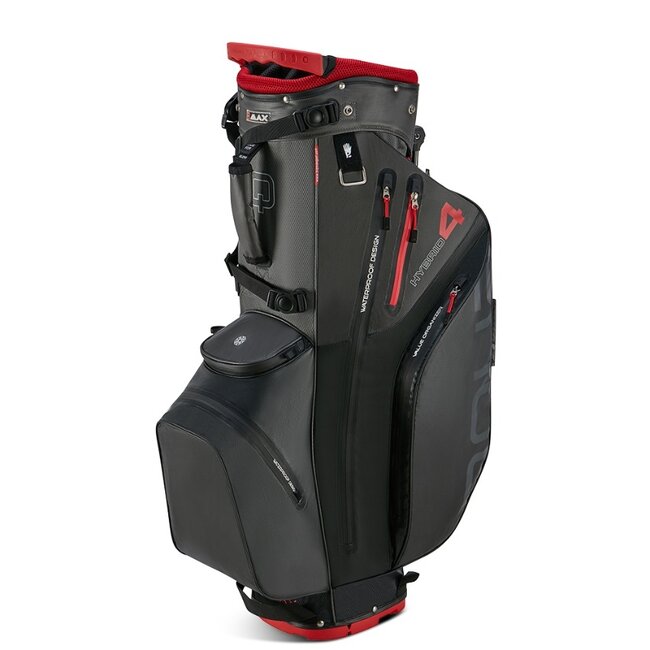 Big Max Aqua Hybrid 4 Stand Bag zwart charcoal