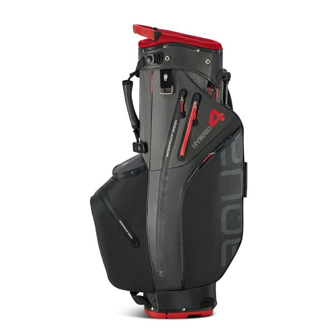 Big Max Aqua Hybrid 4 Stand Bag zwart charcoal