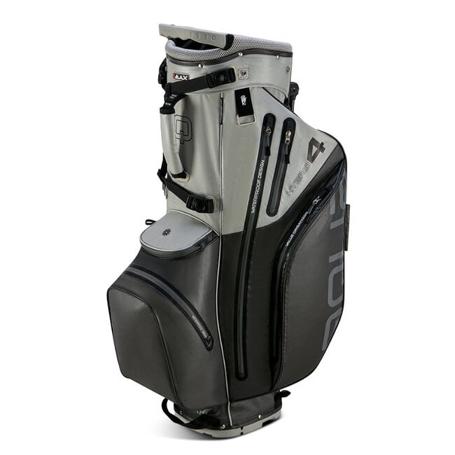 Big Max Aqua Hybrid 4 Stand Bag grijs zilver