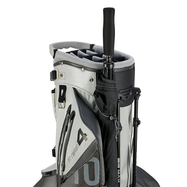 Big Max Aqua Hybrid 4 Stand Bag grijs zilver