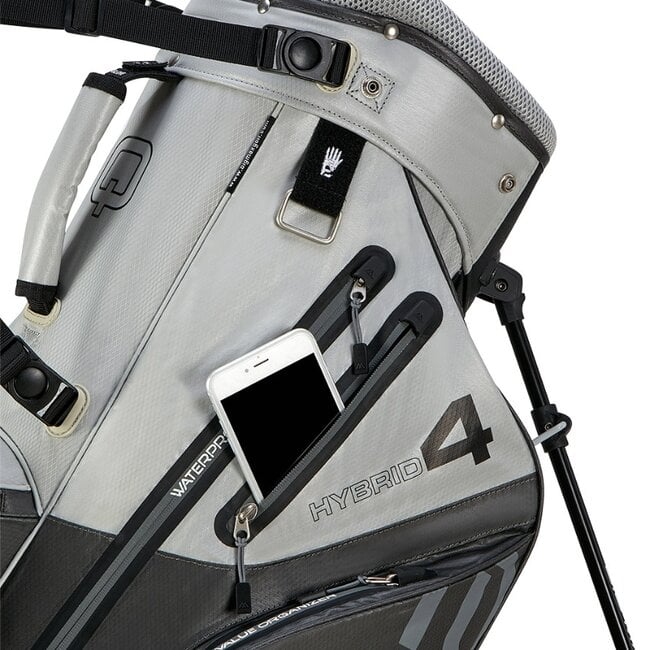 Big Max Aqua Hybrid 4 Stand Bag grijs zilver
