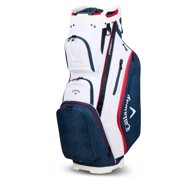 Callaway - Cart Bag - ORG 14 - Wit - Navy Houndstooth