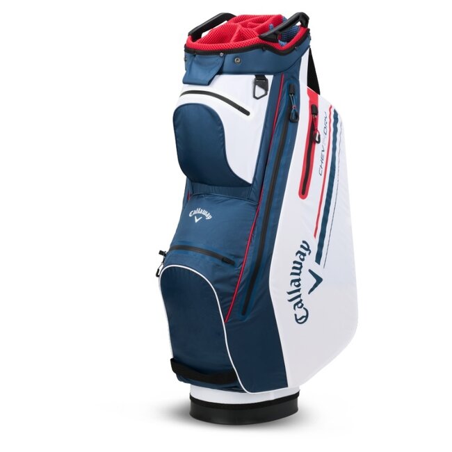 Callaway - Cart Bag - CHEV DRY 14 - Navy - Wit - Rood