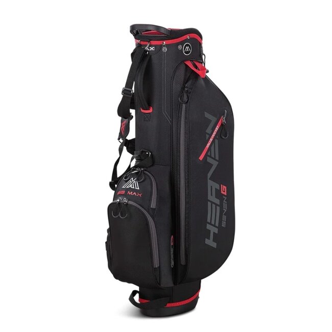 Big Max Heaven Seven G Stand Bag Zwart Rood