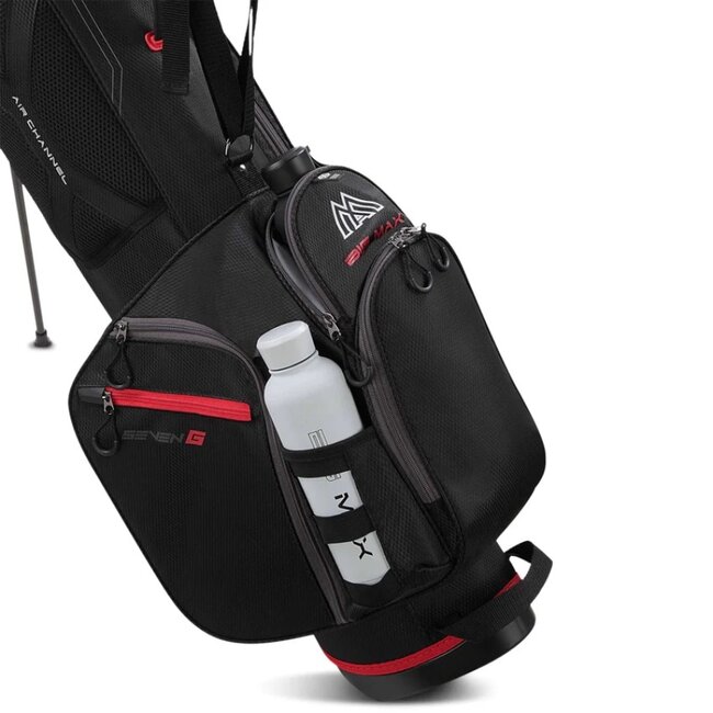 Big Max Heaven Seven G Stand Bag Zwart Rood