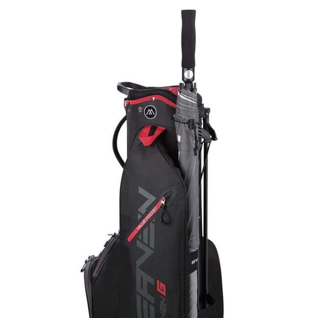 Big Max Heaven Seven G Stand Bag Zwart Rood
