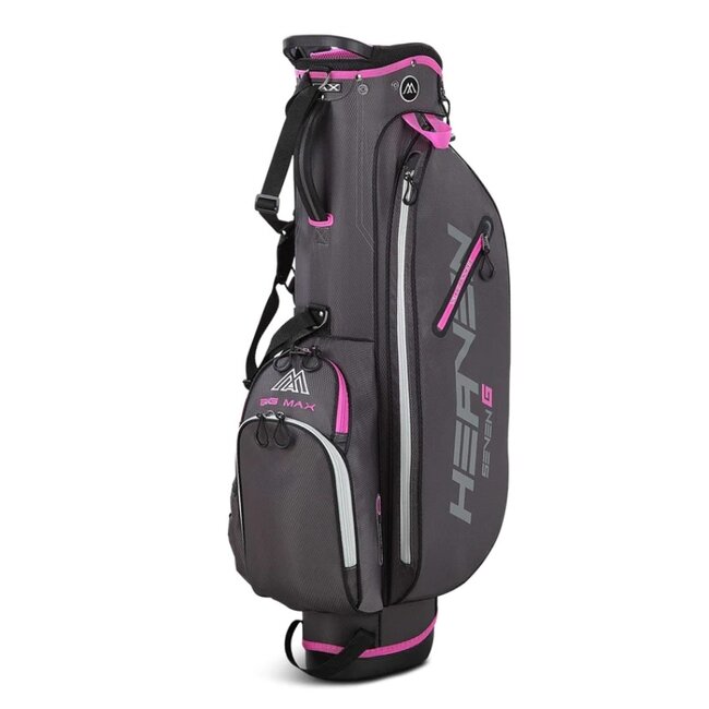 Big Max Heaven Seven G Stand Bag Charcoal Fuchsia