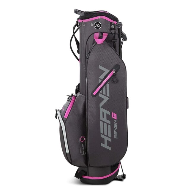 Big Max Heaven Seven G Stand Bag Charcoal Fuchsia