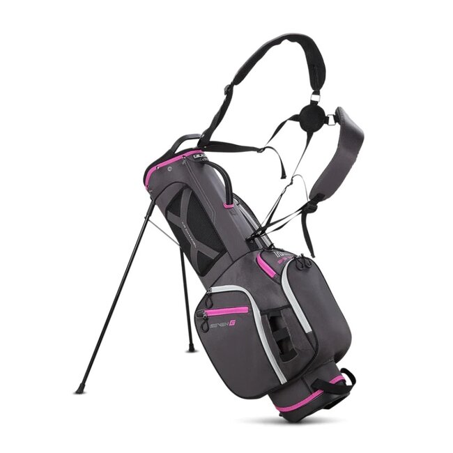 Big Max Heaven Seven G Standbag Charcoal Fuchsia