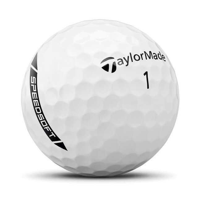 TaylorMade SpeedSoft golfbal Wit