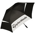 Taylormade Golfparaplu Double Canopy 68 inch Zwart Wit