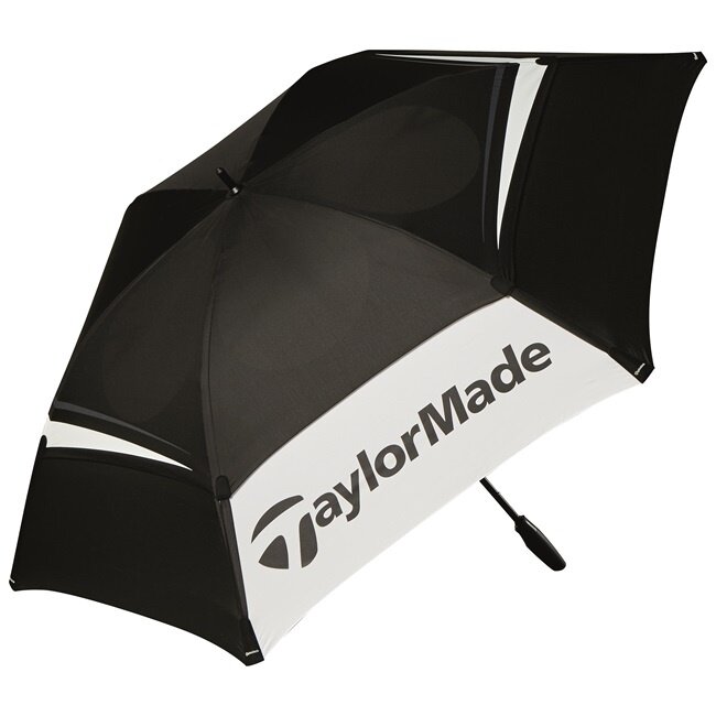 Taylormade - Golfparaplu - Double Canopy - 68 inch - Zwart Wit