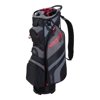 Skymax Golf Skymax Cartbag 9,5 Inch Zwart rood grijs