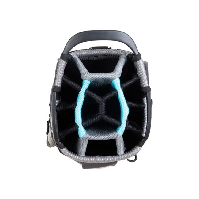 Skymax Cartbag 9,5 Inch zwart blauw grijs