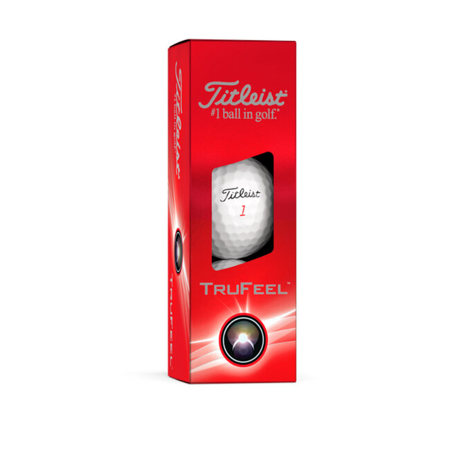 Titleist TruFeel golfbal wit