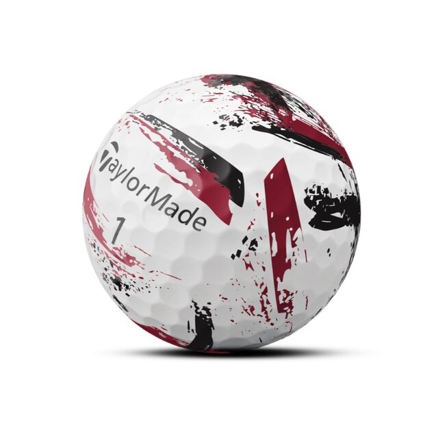 TaylorMade SpeedSoft ink rood golfbal