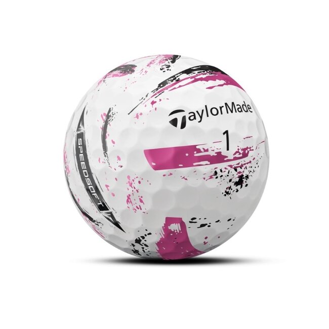 TaylorMade SpeedSoft ink Pink golfbal