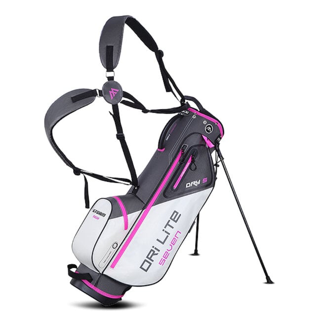 Big Max Dri Lite Seven G Stand Bag Charcoal Fuchsia