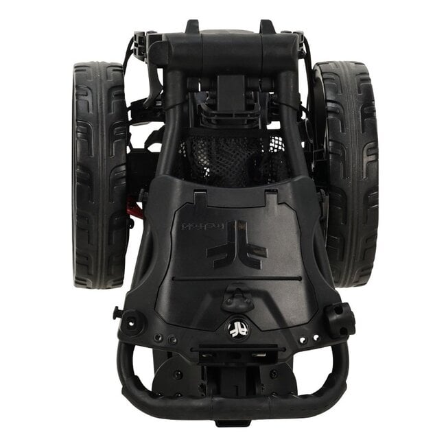 Fastfold Smart Golftrolley met 3 wielen charcoal zwart