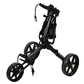Fastfold Smart 3 Wheel Trolley charcoal zwart