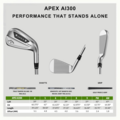 Callaway Apex AI300 Staal linkshandig