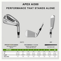 Callaway Apex AI300 Graphite linkshandig