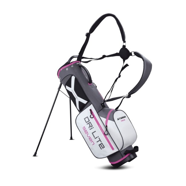 Big Max Dri Lite Seven G Standbag Charcoal Fuchsia