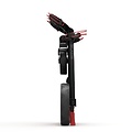 Big Max Blade IP2 3 Wheel Trolley Phantom Red