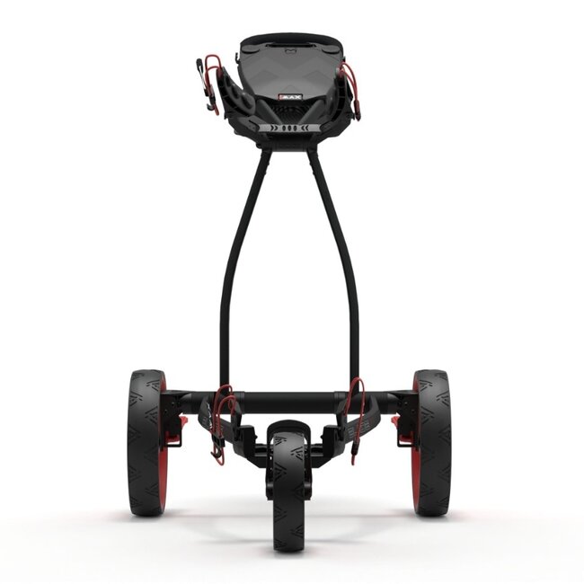 Big Max Blade IP 2 Golftrolley met 3 wielen rood zwart