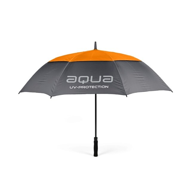 Big Max Aqua UV Golfparaplu Zwart Oranje