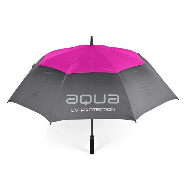 Big Max Aqua UV Golfparaplu Zwart Fuchsia
