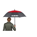 Big Max Aqua UV Golfparaplu Zwart Rood