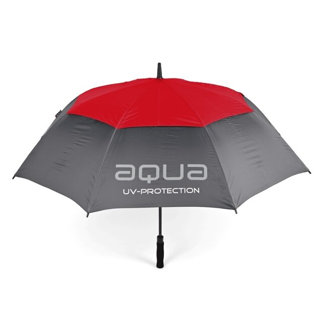 Big Max Aqua UV Golfparaplu Zwart Rood