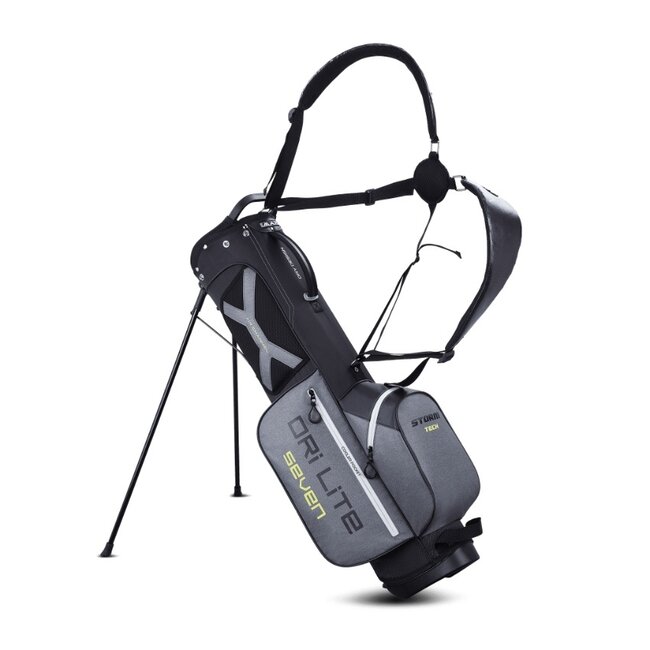 Big Max Dri Lite Seven G Stand Bag Zilver Lime