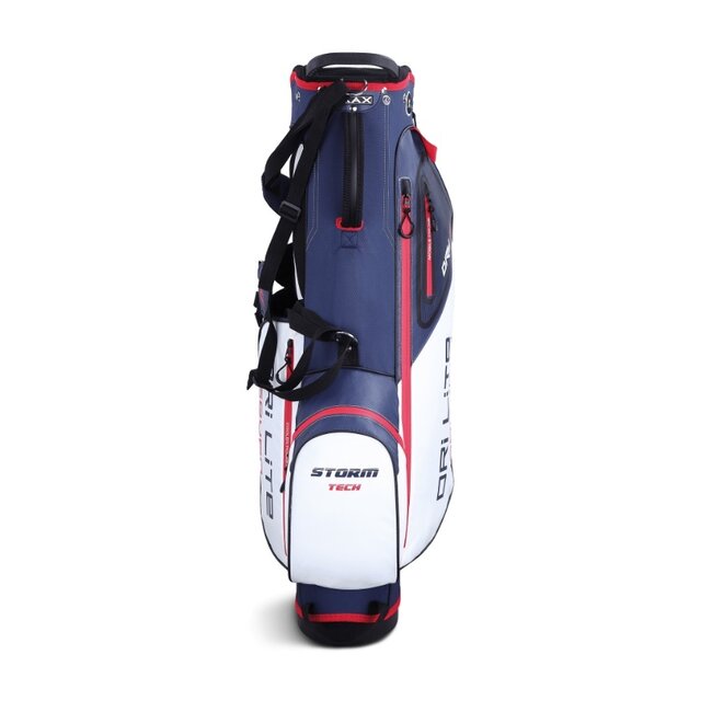 Big Max Dri Lite Seven G Stand Bag Wit Navy Rood