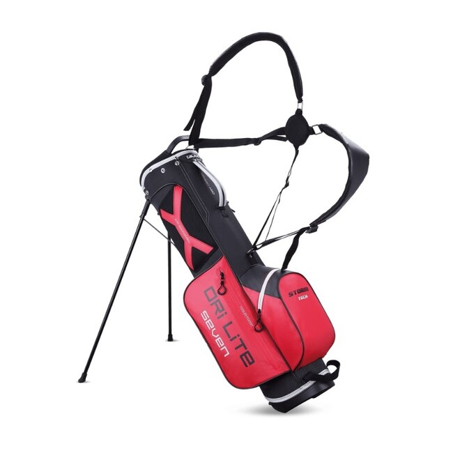 Big Max Dri Lite Seven G Stand Bag Rood zwart