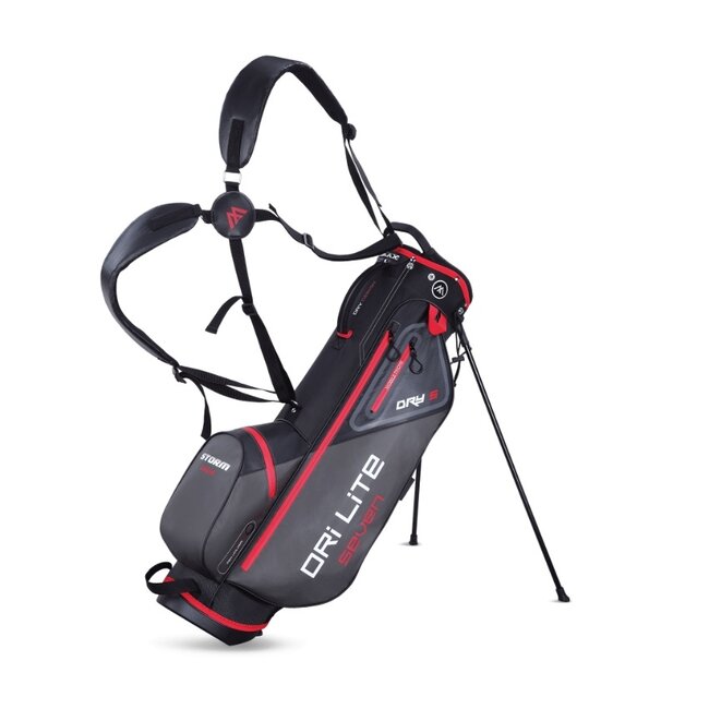 Big Max Dri Lite Seven G Stand Bag Zwart rood