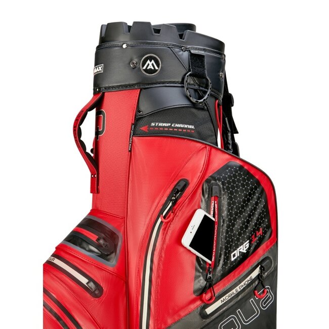 Big Max Aqua Silencio 4 Cart Bag Red Black
