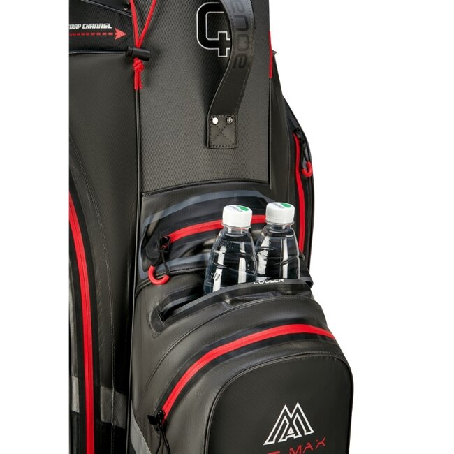 Big Max Aqua Silencio 4 Cart Bag Charcoal Black