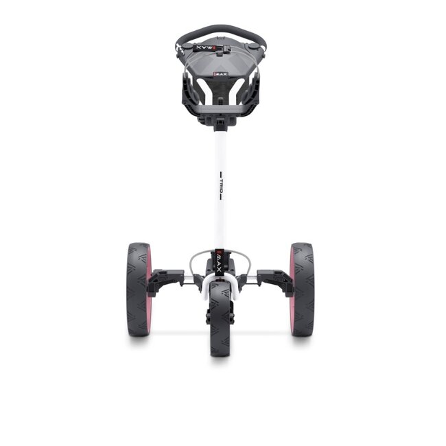 Big Max Blade Trio Golftrolley met 3 wielen wit roze