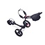 Big Max Blade Trio 3 Wheel Trolley Zwart