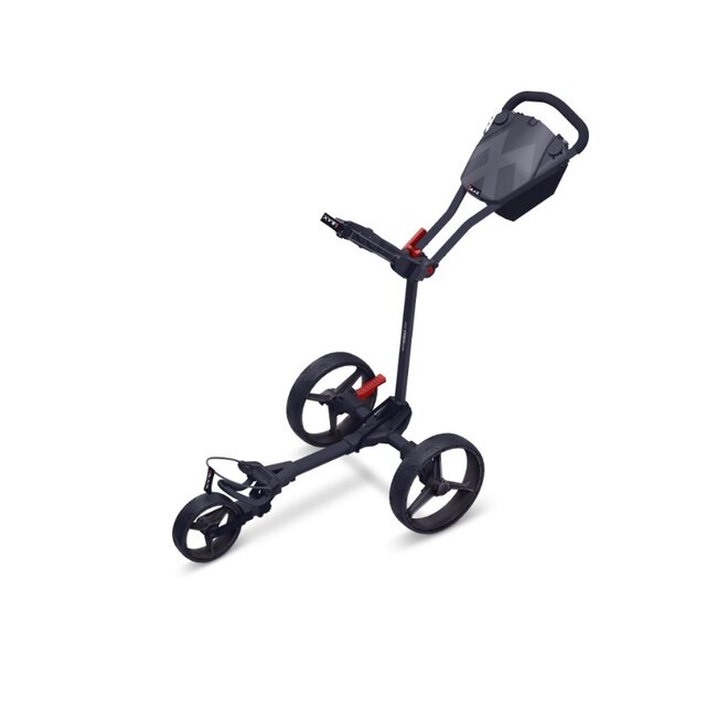 Big Max Blade Trio Golftrolley met 3 wielen zwart