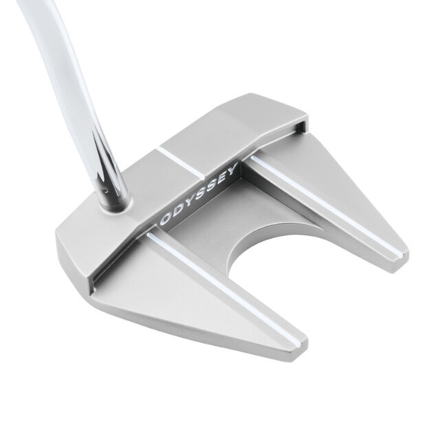 Black Friday deal: Odyssey Ai-ONE Silver Seven Double Bend putter rechts
