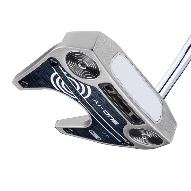 Black Friday deal: Odyssey Ai-ONE Silver Seven Double Bend putter rechts