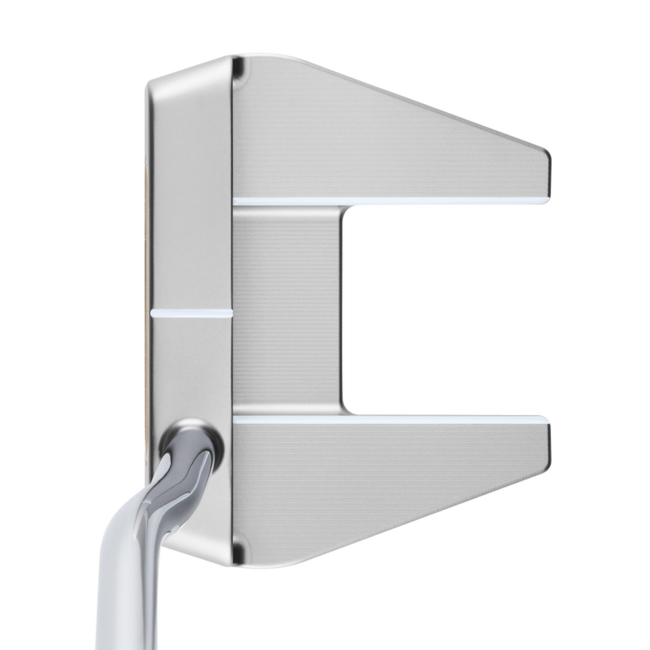 Odyssey Ai-ONE Silver Milled Seven Double Bend Putter rechtshandig