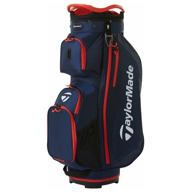 TaylorMade Pro Cart Bag Navy Rood