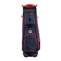 TaylorMade Pro Cart Bag Navy Rood